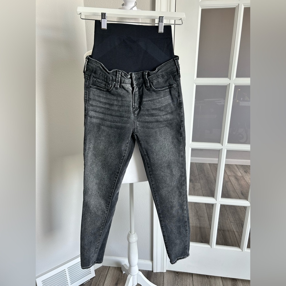 *SOLD* BLANQI Black Skinny Pants with Elastic Waistband